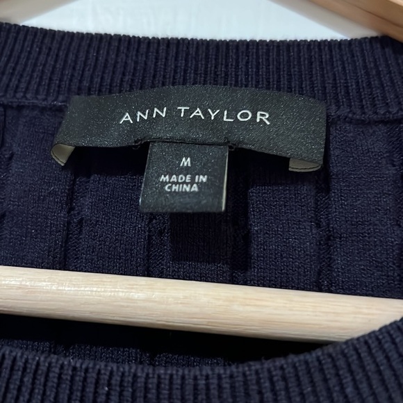 Ann Taylor ruffle shoulder sweater - Picture 4 of 10